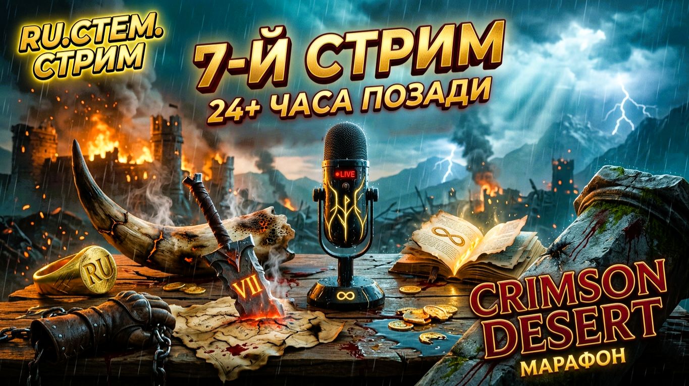 7-Й ДЕНЬ  26 ЧАСОВ ПОЗАДИ  Я ЗДЕСЬ ЧАЙНИК КИПИТ ИГРА ЛЕТАЕТ