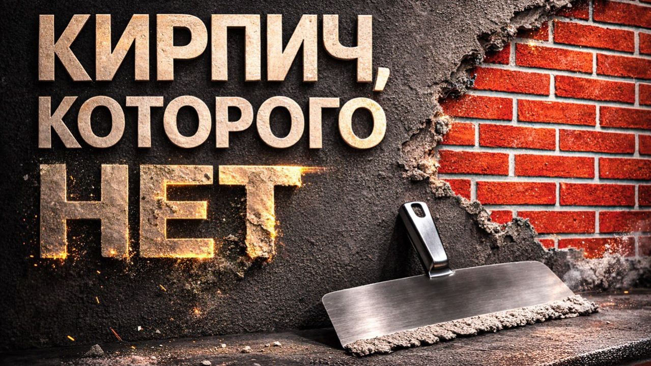 Видеозапись практической части мастер-класса «Кирпич, которого нет!»
