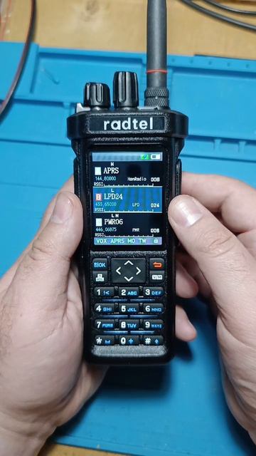 Сканирование каналов #radtel #rt950pro #radtelrt950 #scan #hamradio