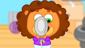 Маша и Леопольд Водяной пистолет против динозавра - Мультик для детей