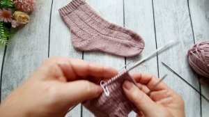 НОСКИ Saten с необычной пяткой.