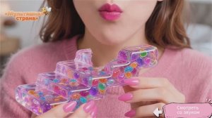 Конфетные желейные лестницы. АСМР