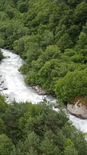 Река в горах Северной Осетии  #путешествия #авторскиетуры #романзыба #двигайтуры