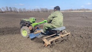 САМОХОДНАЯ ПОЧВОФРЕЗА ИЗ МОТОБЛОКА