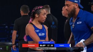 SLAPPED AND BLEW HER A KISS  | Power Slap 18: Hinshaw vs Rubio | FULL MATCH