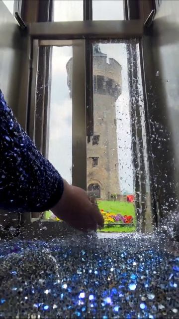 Волшебный взгляд из замка #замок #пейзаж #природа