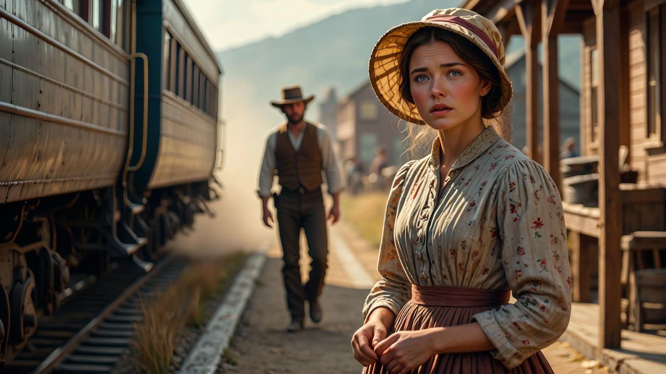 Она ждала помощника для работы… а из вагона вышел ОН