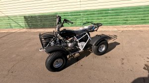 ATV Механик. Независимая подвеска всех колес, сталь и ничего лишнего.