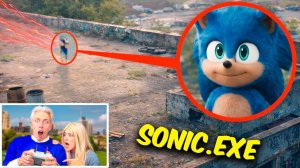 МОЙ ДРОН СНЯЛ НАСТОЯЩЕГО SONIC.EXE… ОН НАПАЛ!