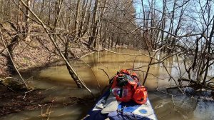 Река Северка на SUP в половодье 29032026