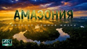 АМАЗОНКА 4K | Величайшая экосистема планеты | Документальный фильм. Дикая природа. Джунгли.