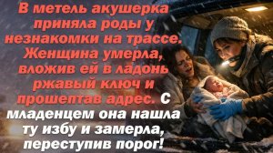 Истории из жизни. В метель акушерка приняла роды у незнакомки на трассе. Женщина умерла...
