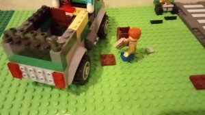выживание lego человечка в зомби апокалипсис.