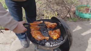 Открываем летний сезон шашлык,курица,кракен.2 часть