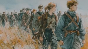 За туманом шли бойцы