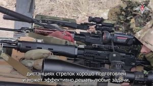 Боевая подготовка снайперов ГрВ «Центр»