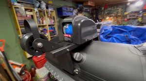 Установка якорной лебедки на ПВХ лодку