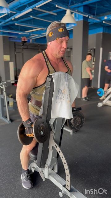 Тренировка дельт. Фрагмент.