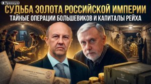 Судьба золота Российской Империи. Тайны большевиков и деньги Рейха | Андрей Фурсов и Алексей Мосякин