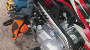 Масляный колпачок с термометром для питбайка