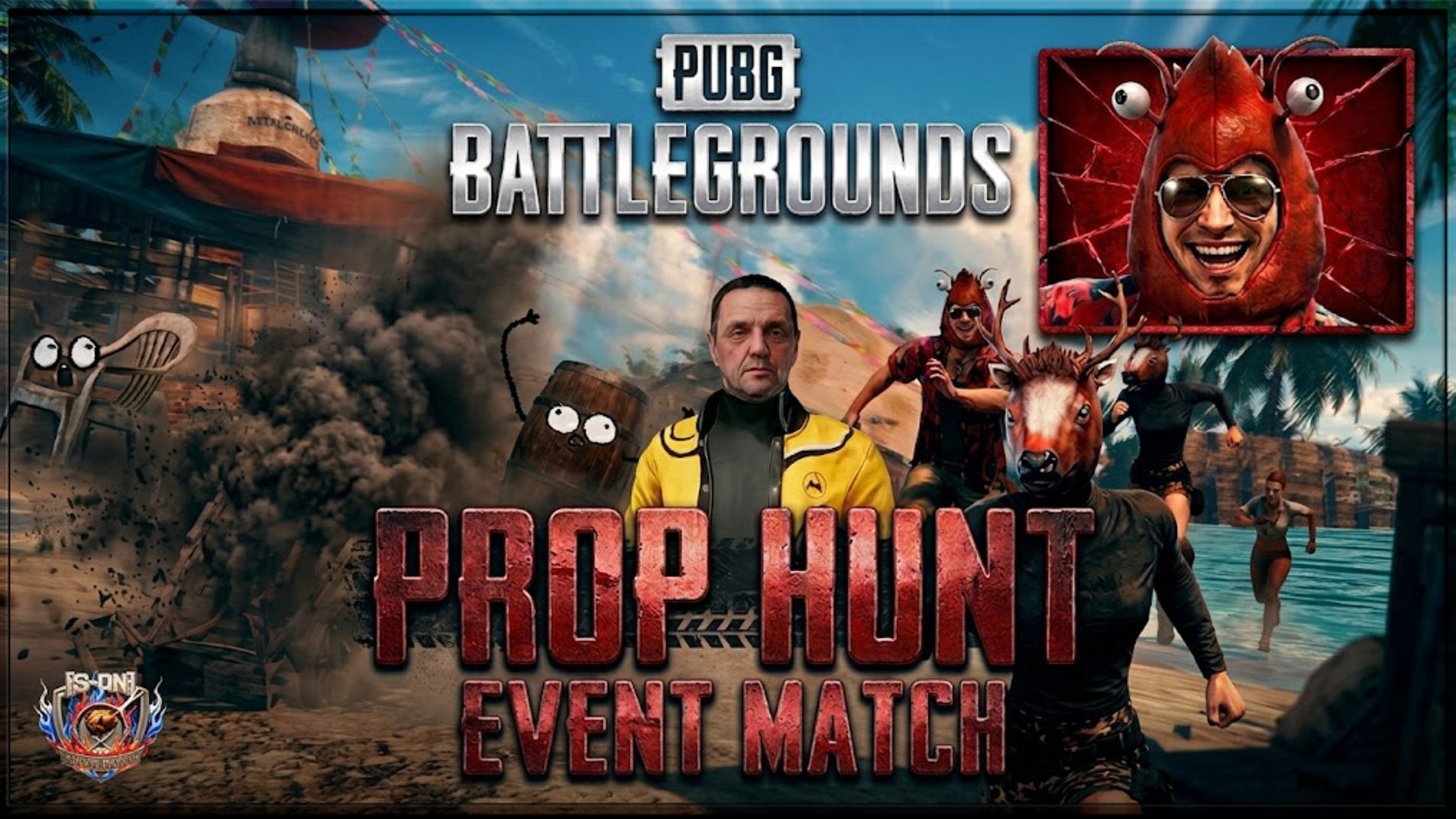 PUBG BATTLEGROUNDS. Режим PROP HUNT (2026-03-31)
