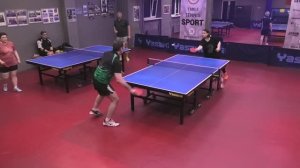 I ф. Нельсон Д. (688) - Филиппов А. (639) 31.03 настольный теннис Малиновый 400+ турнир СПб