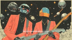 Daft Punk Galactic Chillwave Session🪩🤖 ｜ Chill Disco, Electro Funk, French House Playlist-(1080p25