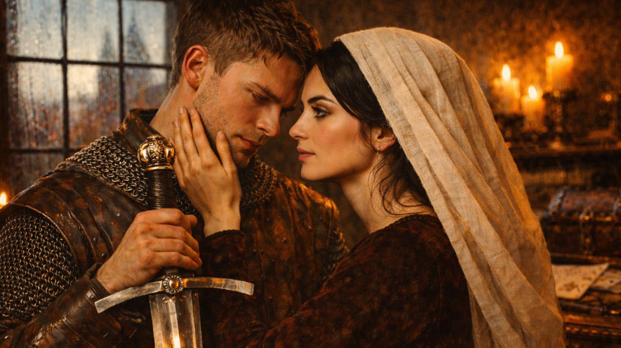 Он заложил родовой меч ростовщице… но её интересовал вовсе не клинок, а он сам