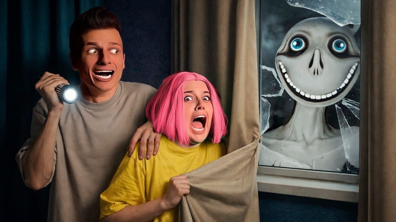 5 МИНУТ НА ПОБЕГ! ЧЕЛОВЕК ЗА ОКНОМ ИЩЕТ НАС