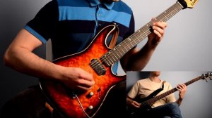 Три дня дождя - За край. Guitar and bass cover