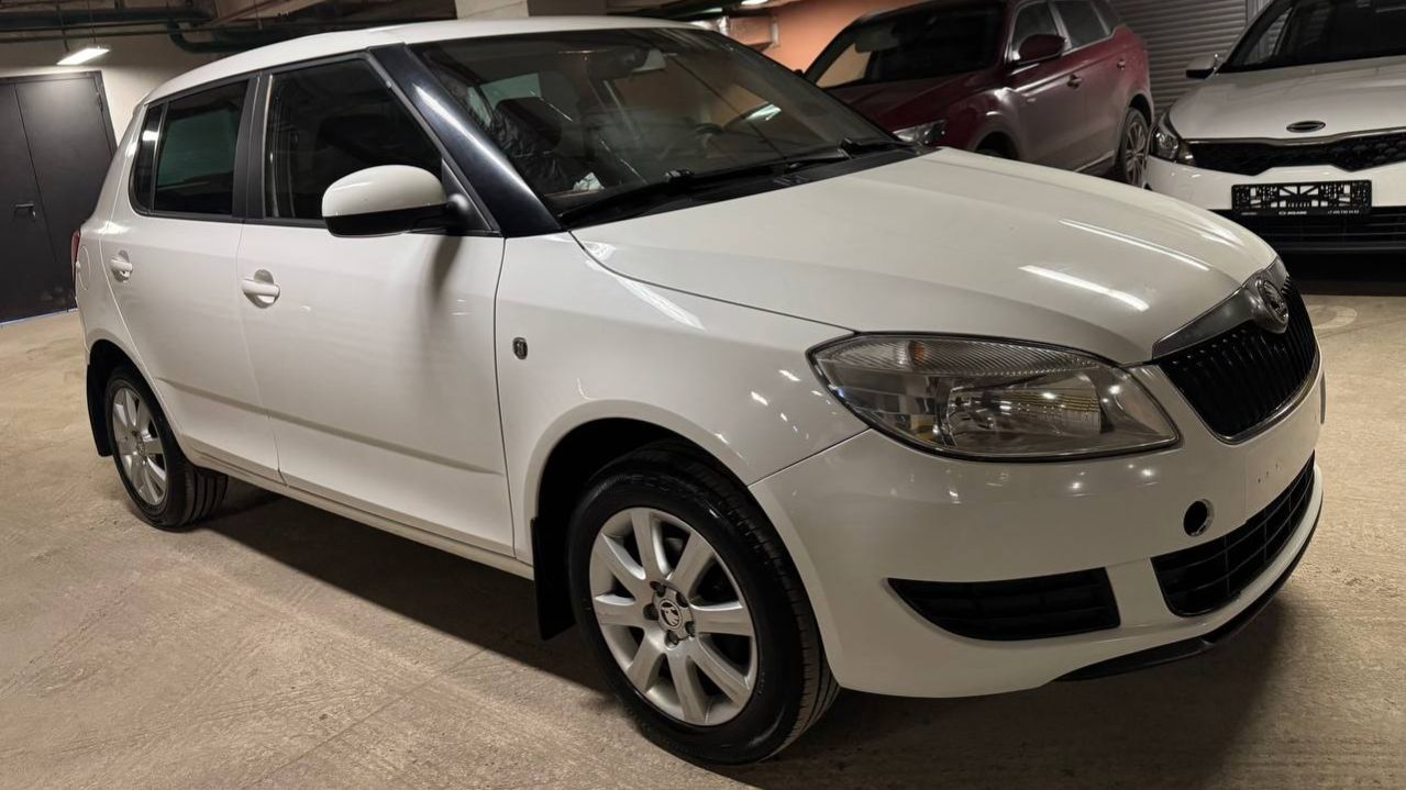Skoda Fabia 1.2 МT 2014 Белый