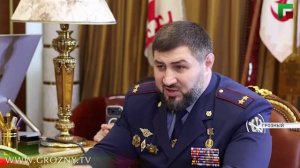 Глава ЧР Рамзан Кадыров и начальник УФСИН Ахмед Адаев обсудили вопросы деятельности ведомства