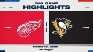 Обзор матча НХЛ | Питтсбург - Детройт (01.04.2026)