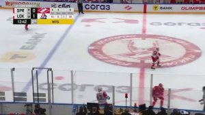 КХЛ. Спартак_Локомотив матч 4 30032026. Королев приложил Сурина