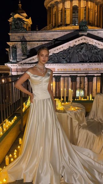 Свадебное платье Шодо из коллекции «Я подарю тебе счастье» 2026 от бренда Дивино Роуз