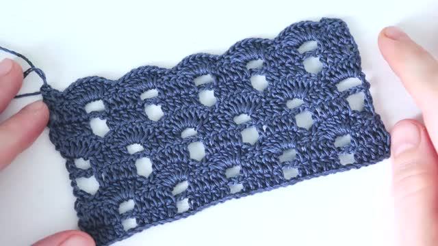 Этот узор крючком покорил меня с первого взгляда! Показываю, как связать такой