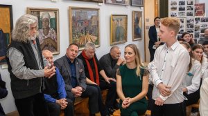 Творческая встреча, посвящённая 101-летию СССР на фоне выставки «Свидетели эпохи». 2024