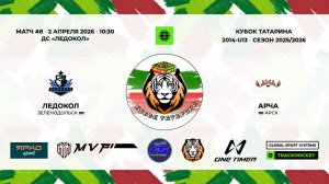 КУБОК ТАТАРИНА 31 марта - 2 апреля матч 8 «Ледокол» г. Зеленодольск - «Арча» г. Арск