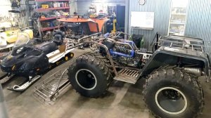 Ремонт и обслуживание вездеходов, квадроциклов, снегоходов. Гидросервис г. Пермь.