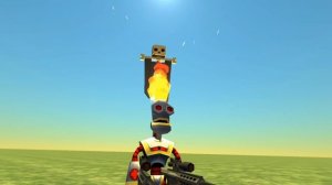 ОБЗОР НА МОЕГО РОБОТА УБЕВАТОРА 1.0 ОН РЕАЛЬНО ОЧЕНЬ ОПАСНЫЙ !!!! И СТРАШНЫЙ ChickenGun