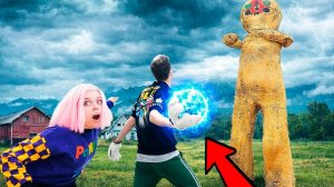 МЫ СНЯЛИ НАПАДЕНИЕ SCP-173 НА КАРТУН КЭТА 😨