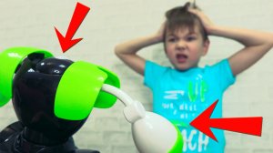 РОМА И ПАПА УСТРОИЛИ БИТВУ РОБОТОВ! МУЛЬТИК ПРО ХЕЛПИКА! РОМА И ХЕЛПИК 114 СЕРИЯ