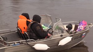 Лодочная переправа.