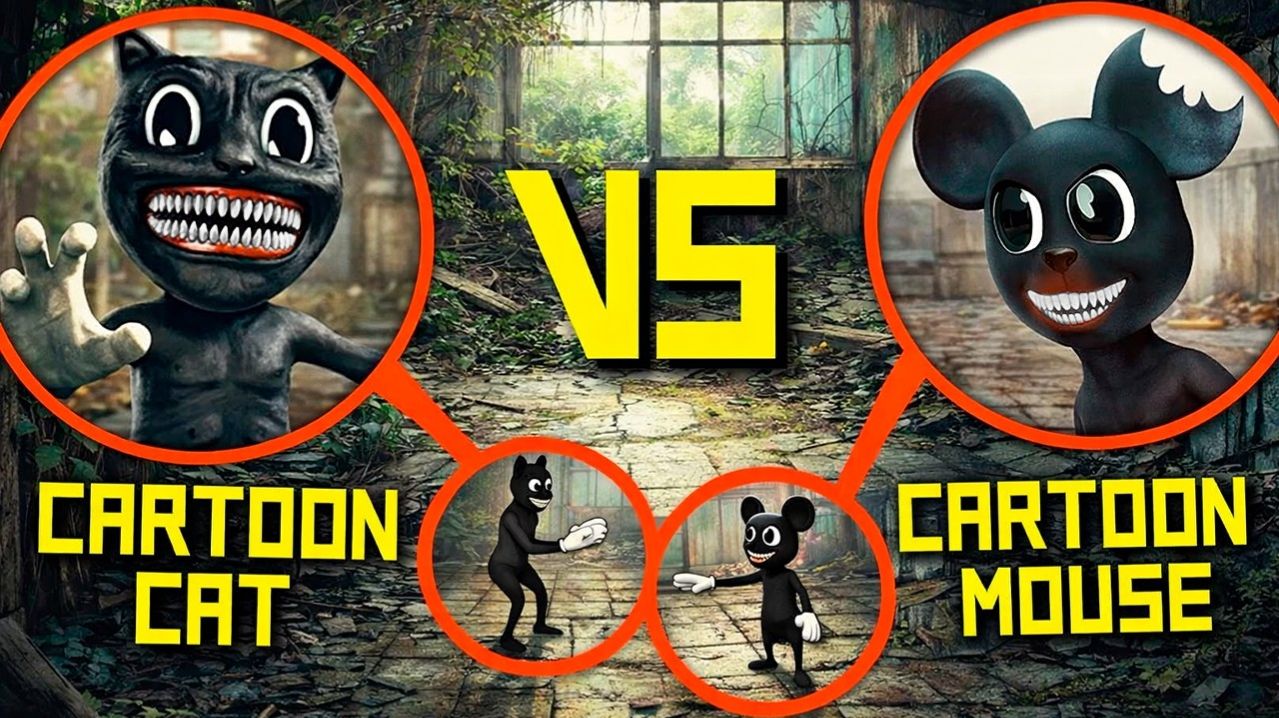 КАРТУН МАУС ПРОТИВ КАРТУН КЭТА — НАСТОЯЩАЯ БИТВА!
