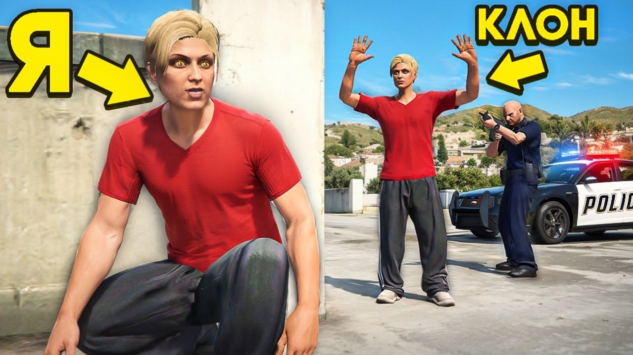 СПРЯТАЛСЯ ОТ КОПОВ и УШЁЛ ОТ АРЕСТА в GTA 5 RP (снова)