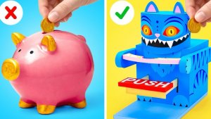 Дерпи, защитник монет! 🐱💰 «Сделай сам» копилка с нажатием для кормления