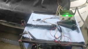 Проверяю катушки запрещенным способом.