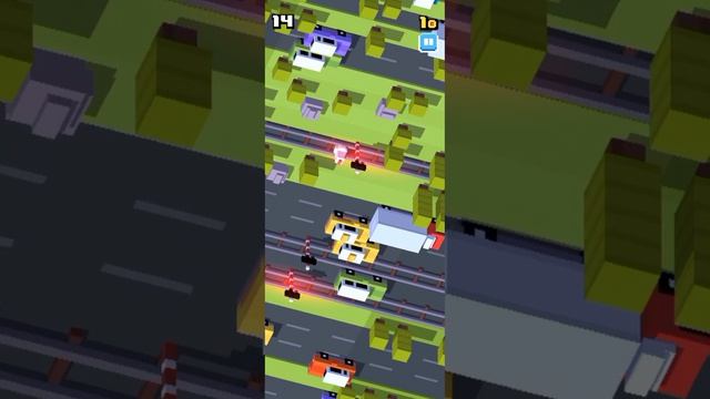 В игре кроуси роад кто то всё перевернул!!!