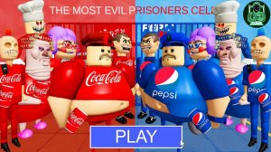 БОССЫ COCA-COLA против PEPSI БЕГУТ ИЗ ТЮРЬМЫ! Игровой процесс в #Obby #Роблокс #Roblox