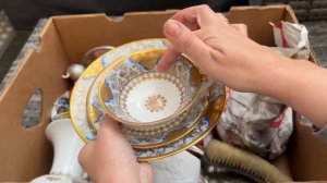 Германия ПоХоД Барахолка Распаковка Антиквариат Винтаж Фарфор Германия Про поиск клада